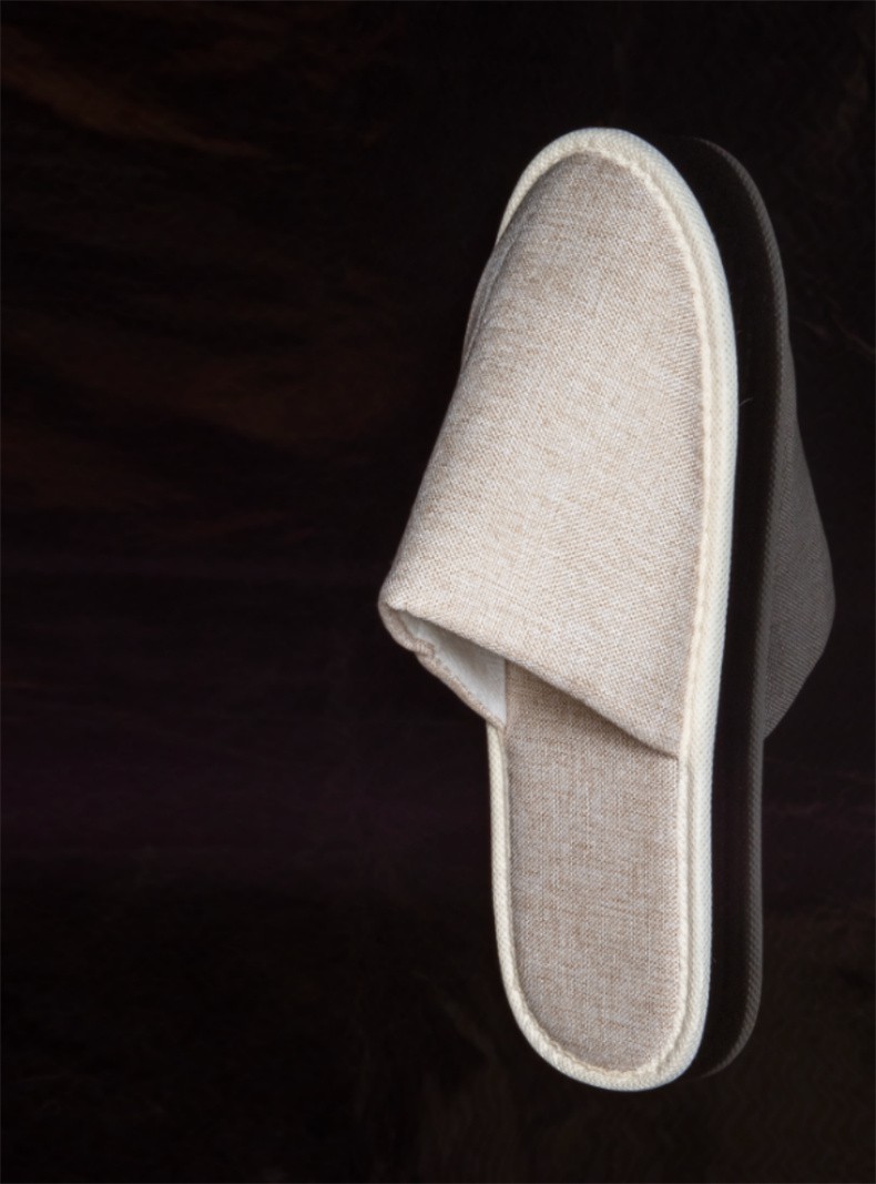 Linen And EPE Anti Slip Slippers